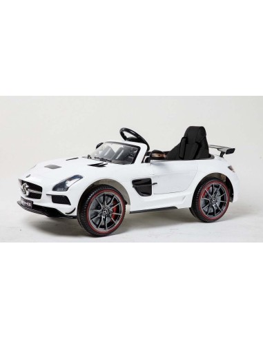 Coche electrico MERCEDES SLS deportivo negro