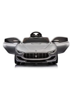 Coche electrico MASERATI ALFIERI plateado 2