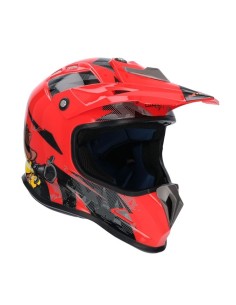Casco shiro MTR MX-306 rojo