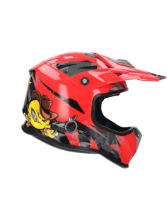 Casco shiro MTR MX-306 rojo 2