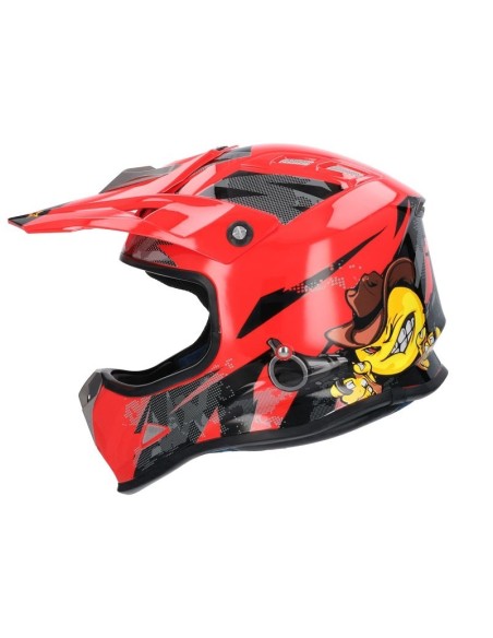 Casco shiro MTR MX-306 rojo