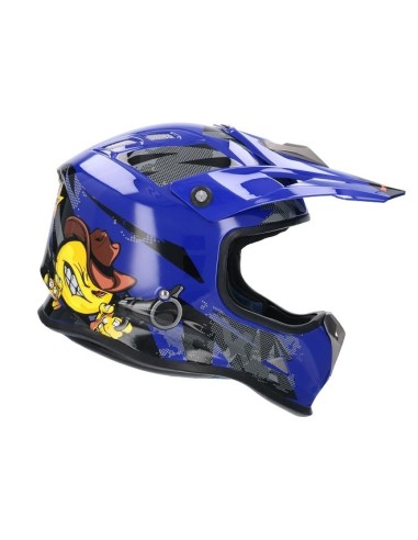 Casco shiro MTR MX-306 azul